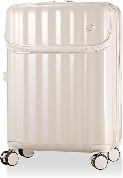 シフレのドリンクホルダー付きフロントオープンスーツケース