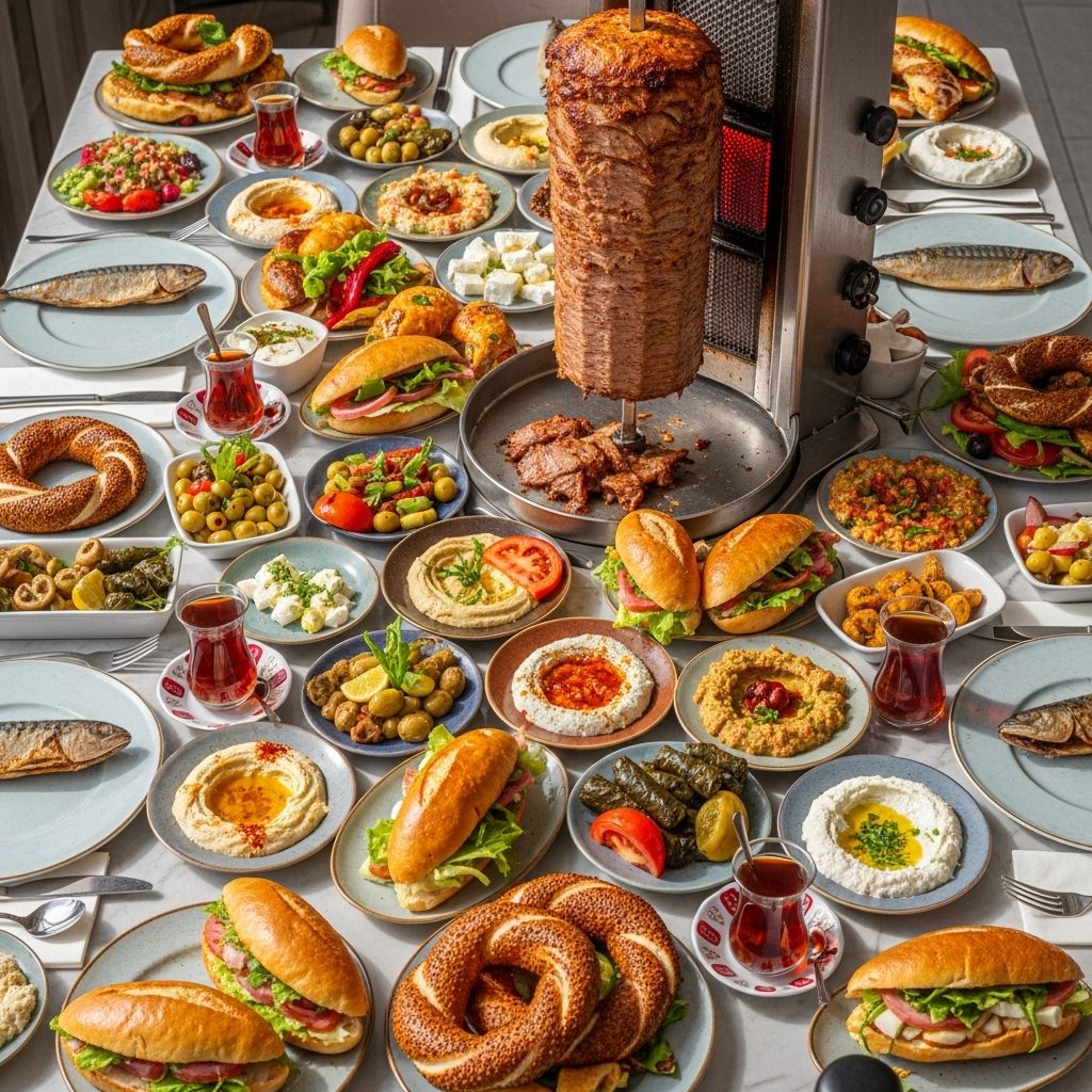 トルコ料理 世界三大料理 ケバブ メゼ サバサンド 写真
