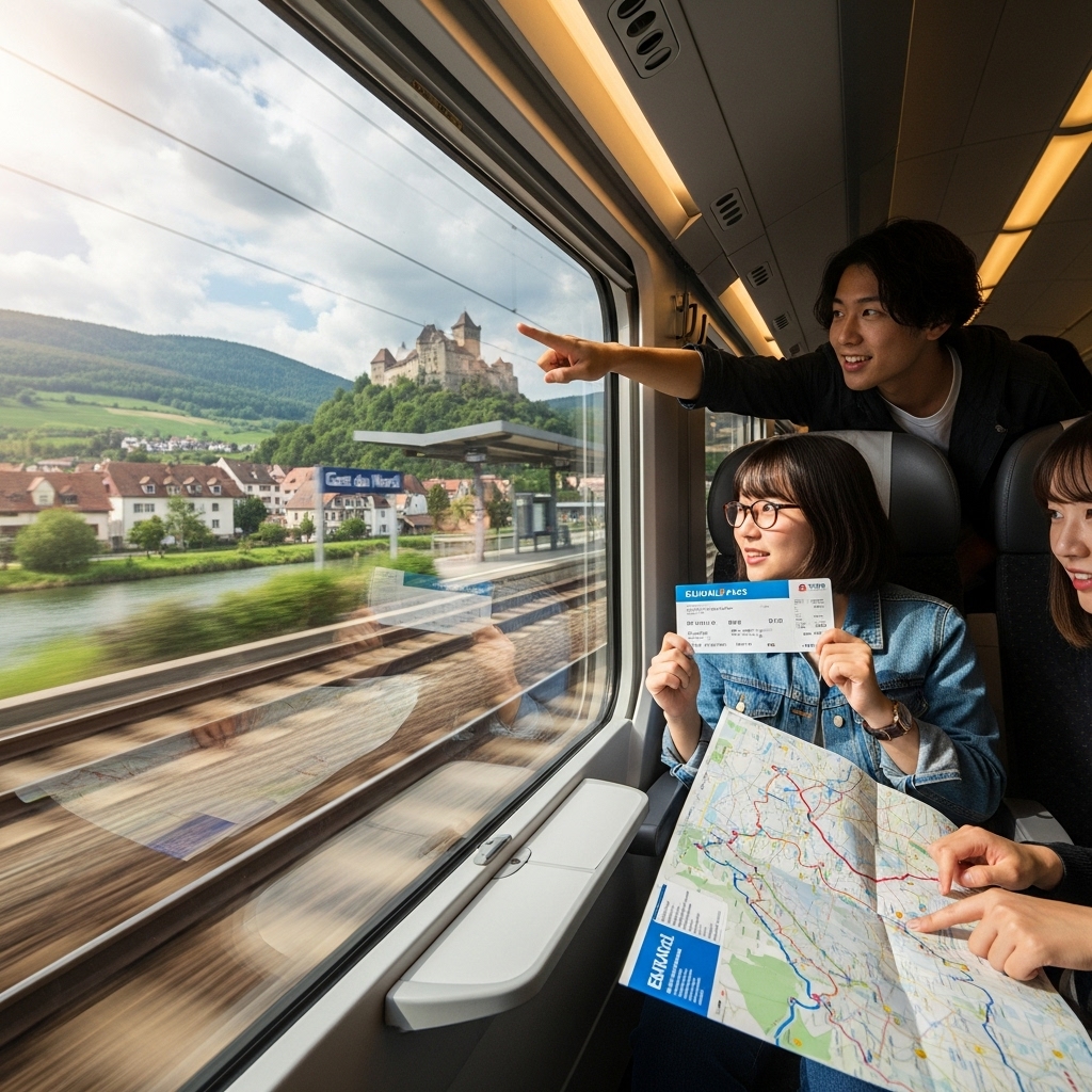 ユーレイルパス ヨーロッパ 鉄道 周遊 旅行