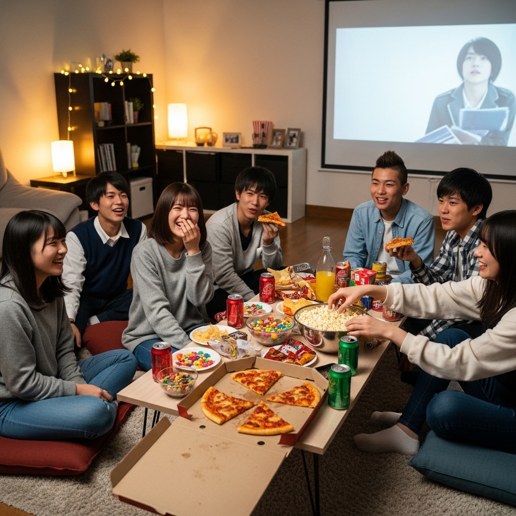 高校生 卒業旅行 代替案 おうちパーティー プロジェクター