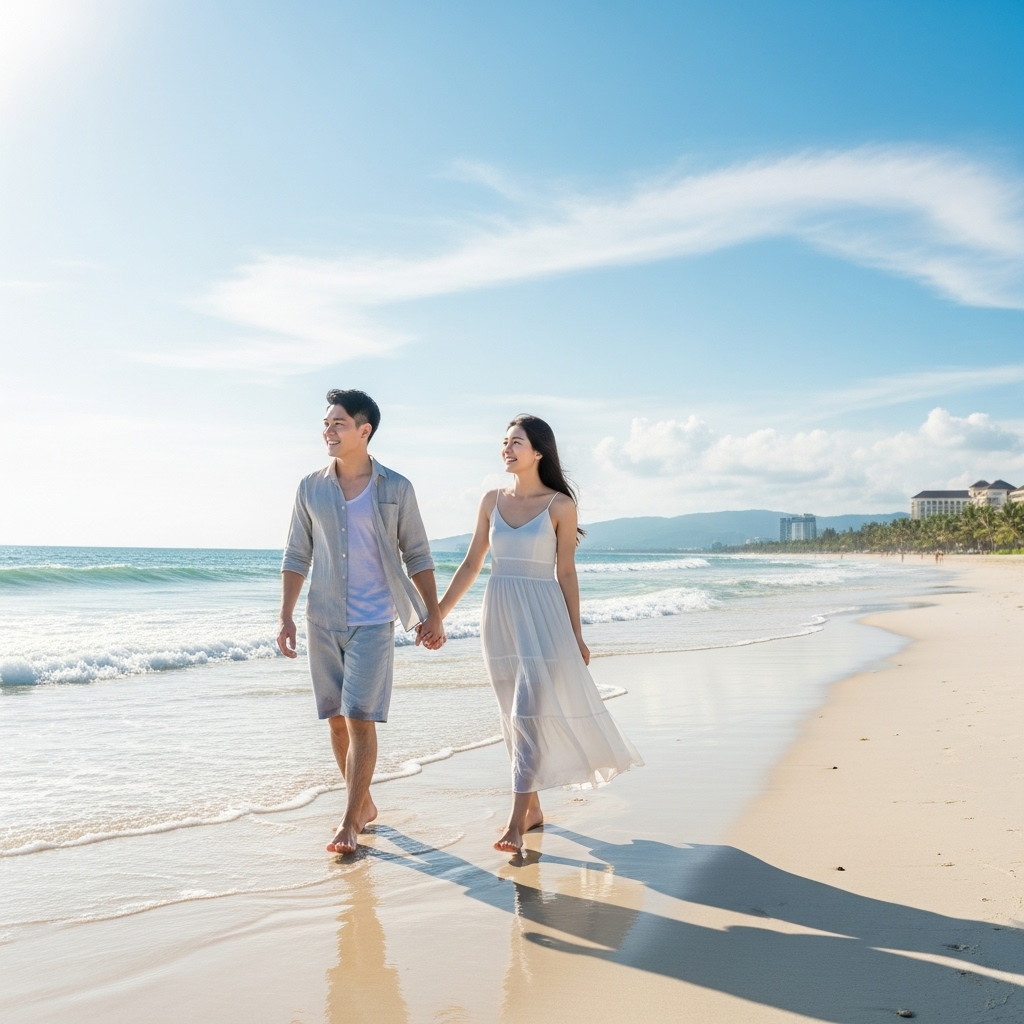 卒業旅行 海外 カップル ダナン ビーチ リゾート