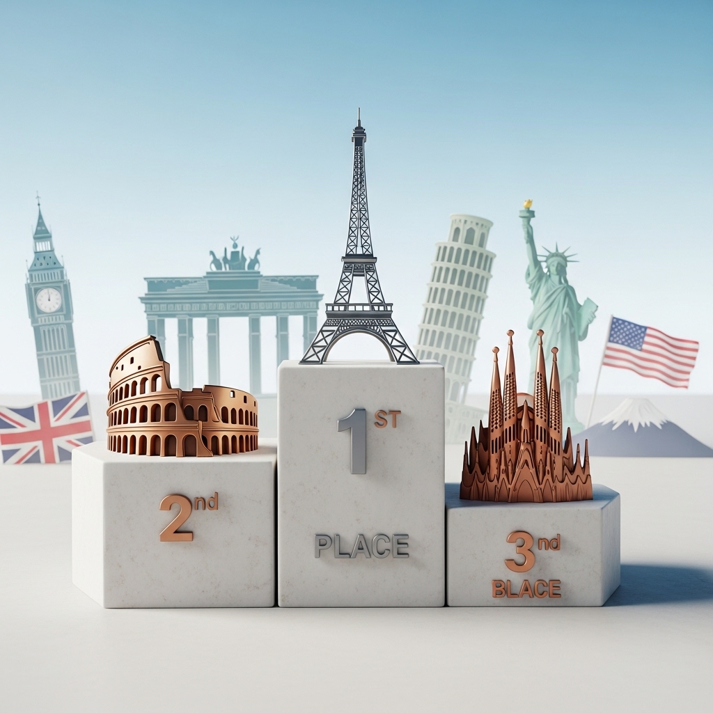 ヨーロッパ 卒業旅行 人気 ランキング 国