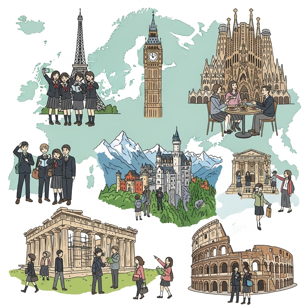 ヨーロッパ 卒業旅行 おすすめ 国 観光
