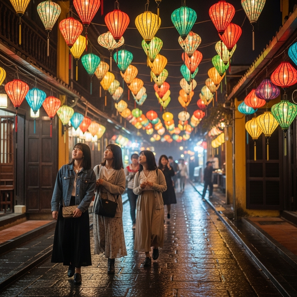 卒業旅行 大学生 アジア旅行 ベトナム ランタン